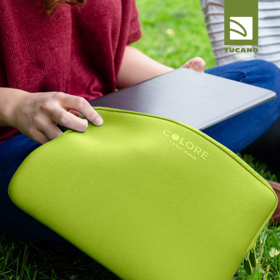 Tucano Colore Sleeve for 13" & 14" Notebooks Green