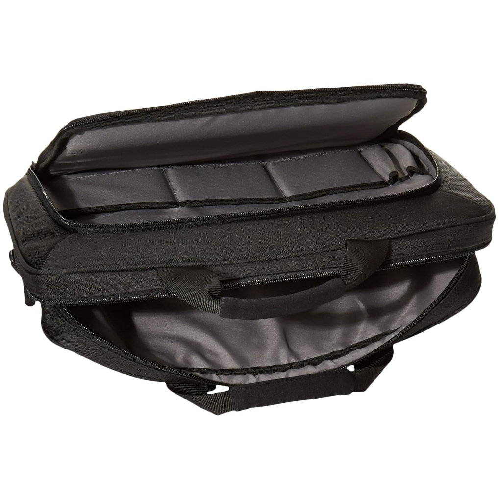 AmazonBasics Laptop and Tablet Bag, Black, 39.6 cm (15.6 inch)