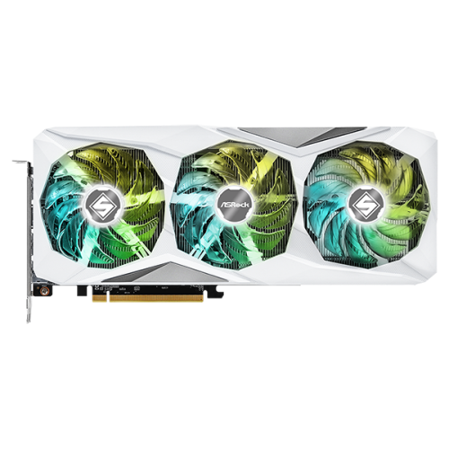 ASRock RX 7600 XT GDDR6 16 GB AMD Radeon Chipset 128 bit 2810 MHz Graphics Card ASRock RX 7600 XT GDDR6 16 GB AMD Radeon Chipset 128 bit 2810 MHz Graphics Card