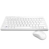 Rapoo 8000M Multi-Mode Keyboard & Mouse Bluetooth 3.0/4.0 Wireless 2.4 GHz 1300 DPI Combo-White Rapoo 8000M Multi-Mode Keyboard & Mouse Bluetooth 3.0/4.0 Wireless 2.4 GHz 1300 DPI Combo-White