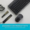 Rapoo 8000M Multi-Mode Keyboard and Mouse Set Bluetooth 3.0/4.0 Wireless 2.4 GHz 1300 DPI Combo- Black Rapoo 8000M Multi-Mode Keyboard and Mouse Set Bluetooth 3.0/4.0 Wireless 2.4 GHz 1300 DPI Combo- Black