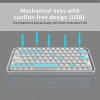 Rapoo Ralemo Pre 5 Mechanical Keyboard with Multi-Mode Technology (Bluetooth), Backlight Enabled & Built in Battery. Compatible with Windows/Chromebook/PC/Laptop (White) Rapoo Ralemo Pre 5 Mechanical Keyboard with Multi-Mode Technology (Bluetooth), Backlight Enabled & Built in Battery. Compatible with Windows/Chromebook/PC/Laptop (White)
