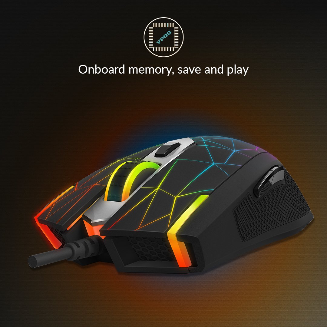 Rapoo V26S Backlit Optical Gaming Mouse (Black) Rapoo V26S Backlit Optical Gaming Mouse (Black)