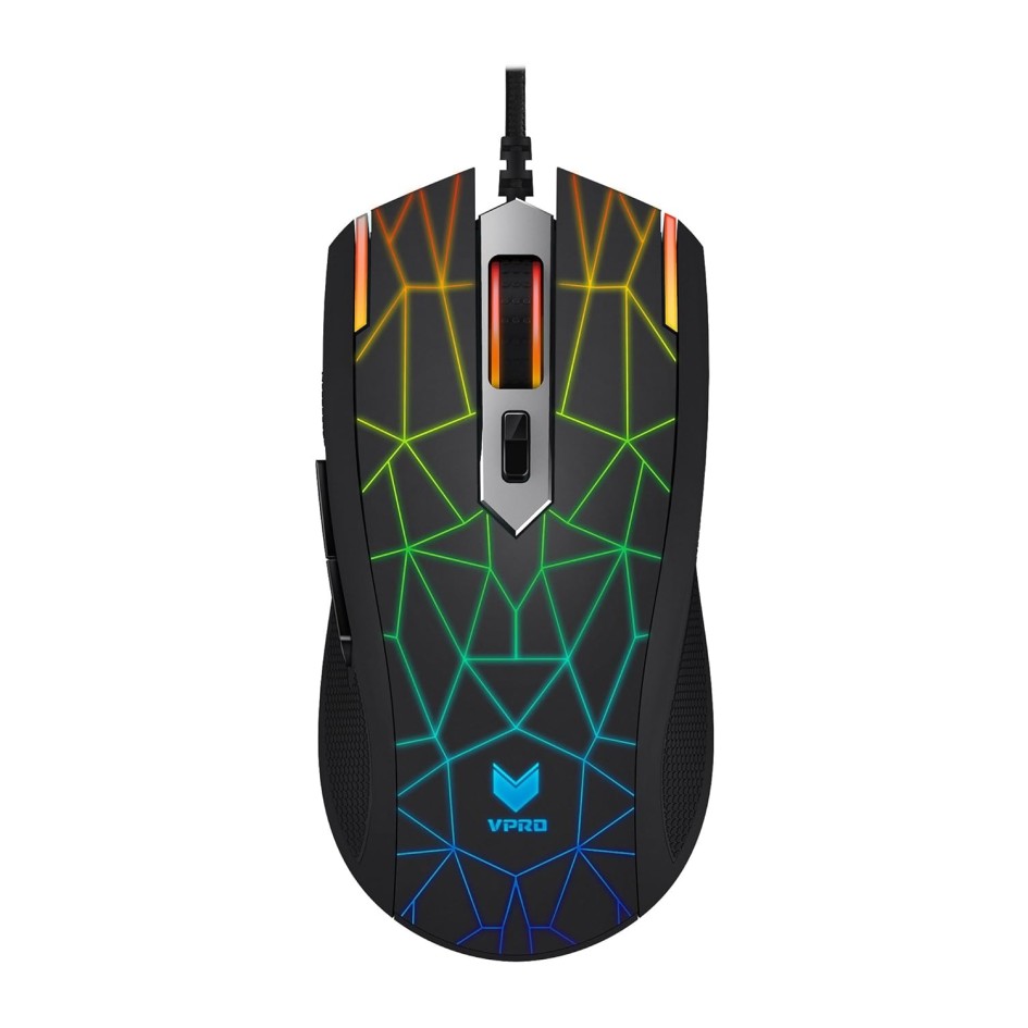 Rapoo V26S Backlit Optical Gaming Mouse (Black) Rapoo V26S Backlit Optical Gaming Mouse (Black)