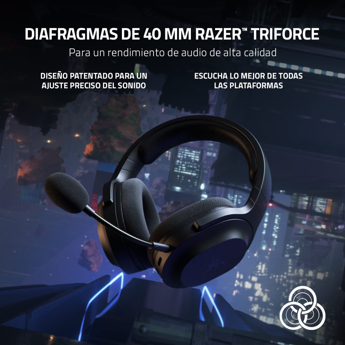 Razer Barracuda X (2022) - Wireless Multi-Platform Gaming and Mobile Headset - Black - FRML Packaging RZ04-04430100-R3M1