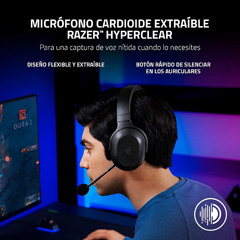 Razer Barracuda X (2022) - Wireless Multi-Platform Gaming and Mobile Headset - Black - FRML Packaging RZ04-04430100-R3M1