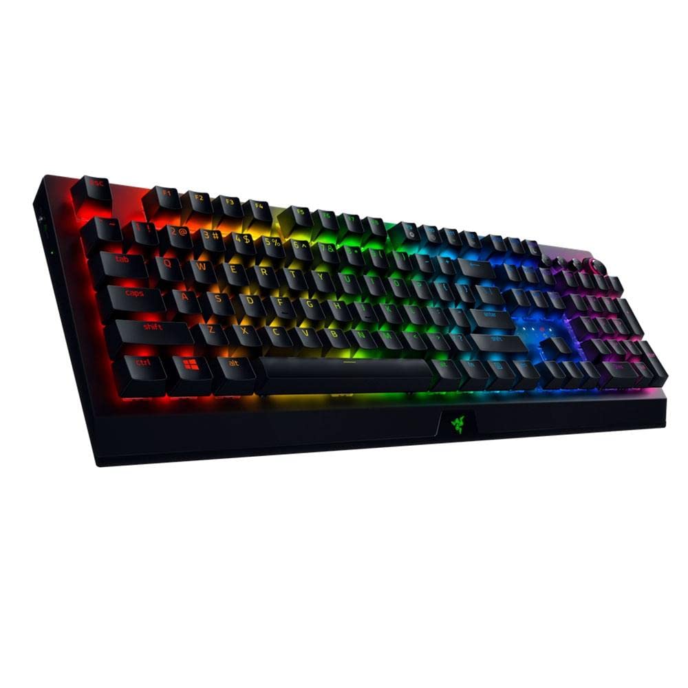 Razer BlackWidow V3 Pro Mechanical Wireless Gaming Keyboard: Green Mechanical Switches - Tactile & Clicky - Chroma RGB Lighting