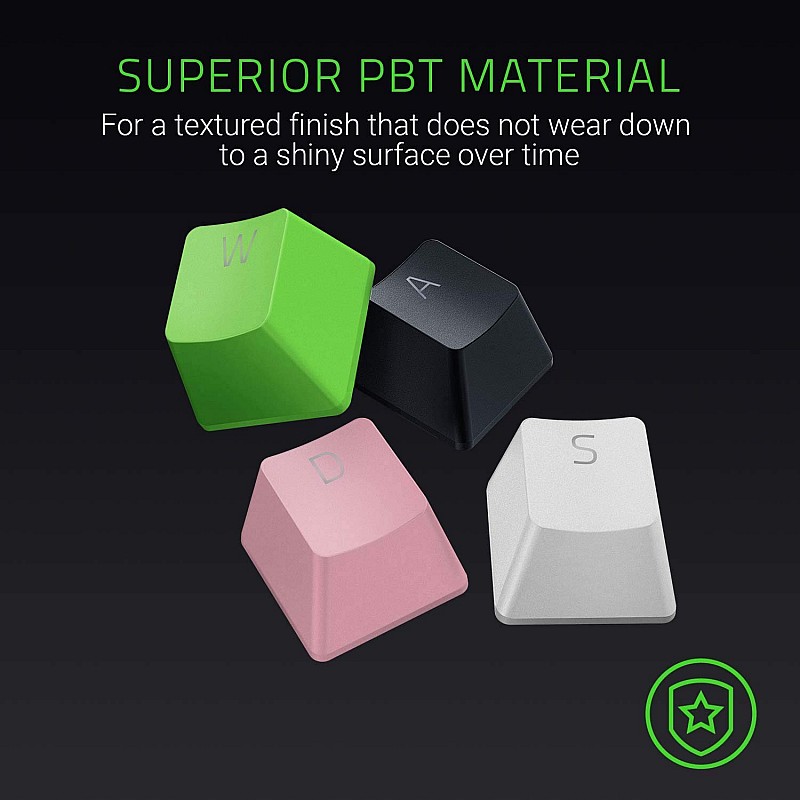 Razer Doubleshot PBT Keycap Upgrade Set for Mechanical & Optical Keyboards