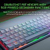 Razer Huntsman Mini - Mercury Edition - 60% Optical Gaming Keyboard (Linear Red Switch, White) 