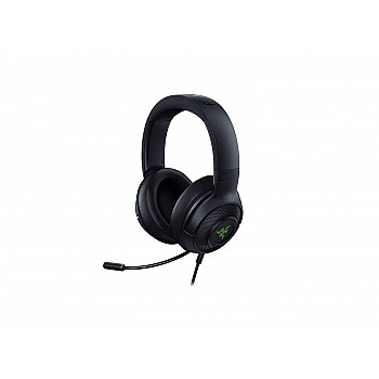 Razer Kraken V3 X Wired Gaming On Ear Headset: 7.1 Surround Sound for PC - Classic Black