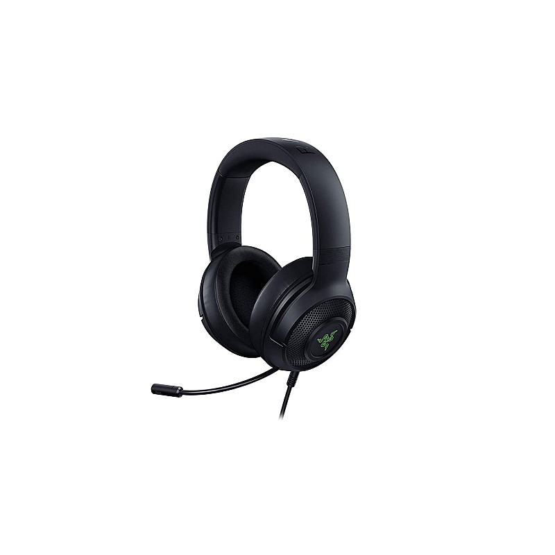 Razer Kraken V3 X Wired Gaming On Ear Headset: 7.1 Surround Sound for PC - Classic Black