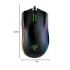 Razer Mamba Elite - Right-Handed Wired Gaming Mouse with Extended Razer Chroma RGB Lighting | 9 Programmable Buttons | 16000 DPI - RZ01-02560100-R3M1 Razer Mamba Elite - Right-Handed Wired Gaming Mouse with Extended Razer Chroma RGB Lighting | 9 Programmable Buttons | 16000 DPI - RZ01-02560100-R3M1