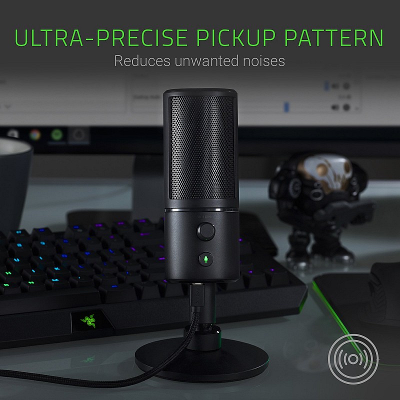 Razer Seiren X-Professional-Grade High-Definition Studio Sound USB Digital Condenser Microphone