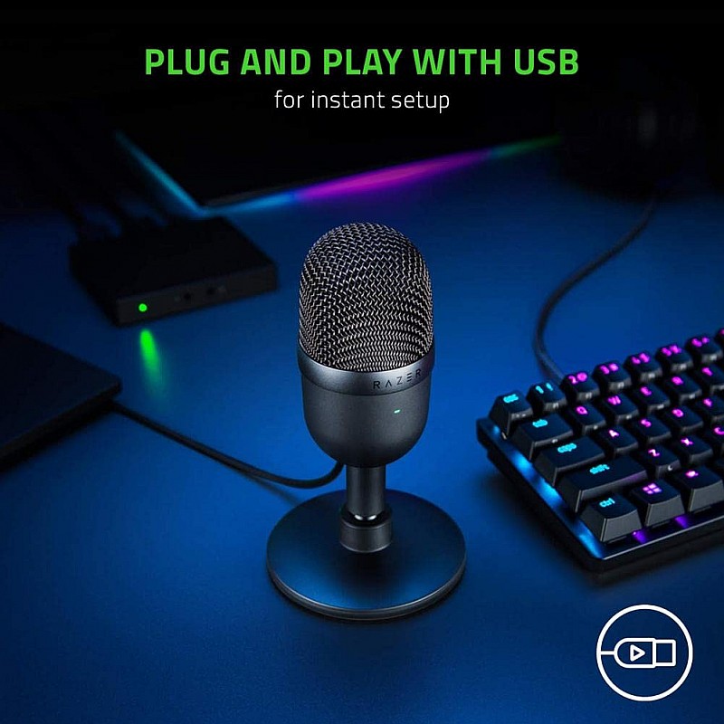 Razer Seiren X-Professional-Grade High-Definition Studio Sound USB Digital Condenser Microphone