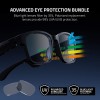 Razer Unisex Anzu Smart Glasses: Blue Light Filtering & Polarized Sunglass Lenses - Low Latency Audio - Built-in Mic & Speakers - Touch & Voice Assistant Compatible - 5hrs Battery - Round/Large Razer Unisex Anzu Smart Glasses: Blue Light Filtering & Polarized Sunglass Lenses - Low Latency Audio - Built-in Mic & Speakers - Touch & Voice Assistant Compatible - 5hrs Battery - Round/Large