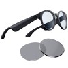 Razer Unisex Anzu Smart Glasses: Blue Light Filtering & Polarized Sunglass Lenses - Low Latency Audio - Built-in Mic & Speakers - Touch & Voice Assistant Compatible - 5hrs Battery - Round/Large Razer Unisex Anzu Smart Glasses: Blue Light Filtering & Polarized Sunglass Lenses - Low Latency Audio - Built-in Mic & Speakers - Touch & Voice Assistant Compatible - 5hrs Battery - Round/Large