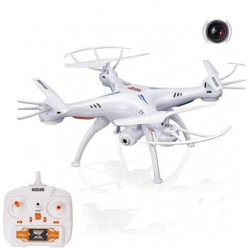 Real Games™ Vision Kids Quad Copter Remote Control Drone for Boys and Girls (White)