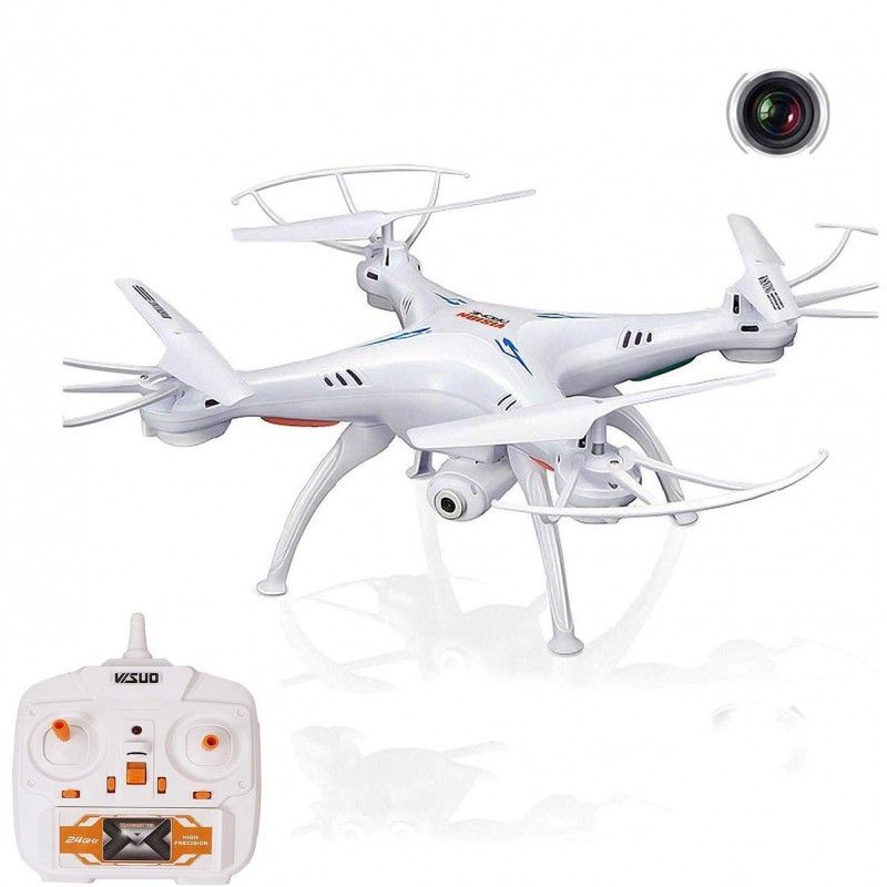 Real Games™ Vision Kids Quad Copter Remote Control Drone for Boys and Girls (White) Real Games™ Vision Kids Quad Copter Remote Control Drone for Boys and Girls (White)