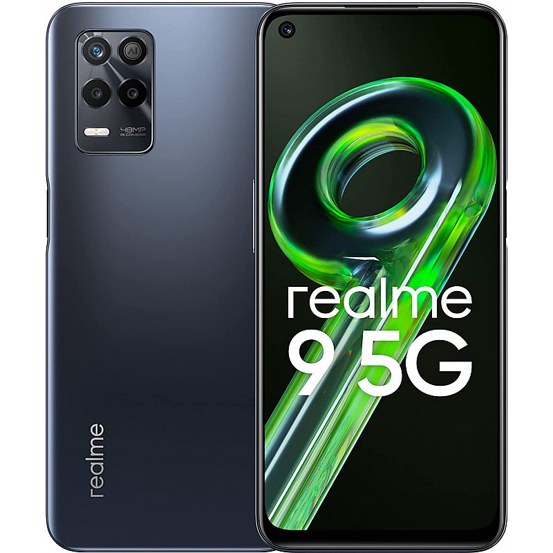 Realme 9 5G (Meteor Black, 4GB RAM, 64GB Storage) Refurbished