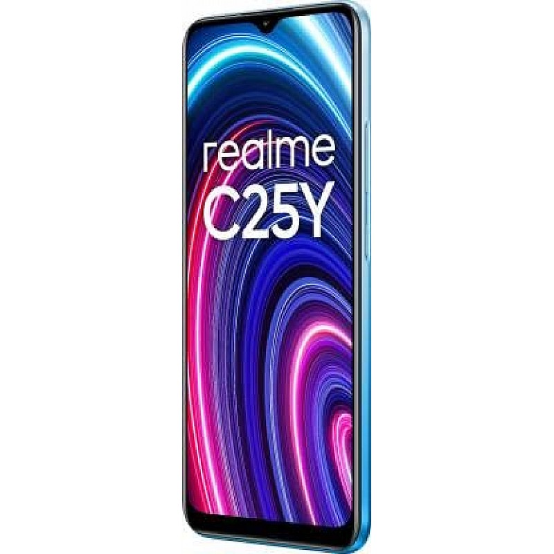 Realme C25Y Glacier Blue,128GB, 4GB RAM Refurbished