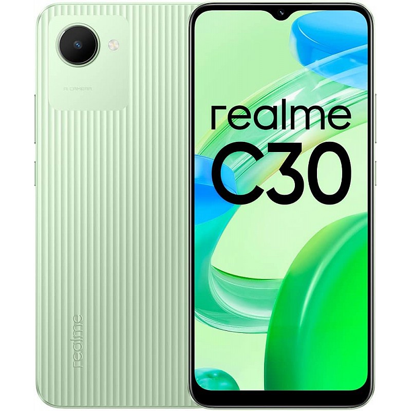 Realme C30 (Bamboo Green, 2GB RAM, 32GB Storage)