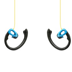Reconnect Sporty EP SE-MIC Wired Earphone With Adjustable Ear lobes Blue