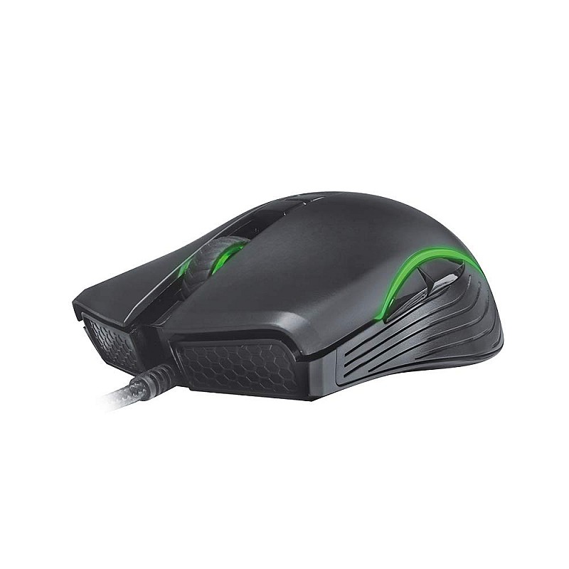 Redgear A-20 Wired Gaming Mouse with RGB and Upto 4800 dpi for Windows PC Gamers