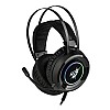 Redgear Cloak Wired RGB Gaming Headphones with Microphone for PC Black