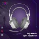Redgear Cosmo 7.1 USB Wired Gaming Headphones with RGB LED Effect (White)