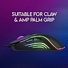 Redgear F-15 Wired Optical Gaming Mouse with Running RGB LEDs, 5 Million Durable Click Switches and Upto 6400 dpi for PC Gamers