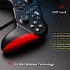 Redgear MS-150 Wireless Gamepad with 2.4GHz Wireless Technology PC Blood Red