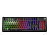 Redgear MT02 Keyboard with LED Modes, Windows Key Lock, Floating & Double Injected Keycaps (Black)