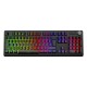Redgear MT02 Keyboard with LED Modes, Windows Key Lock, Floating & Double Injected Keycaps (Black)