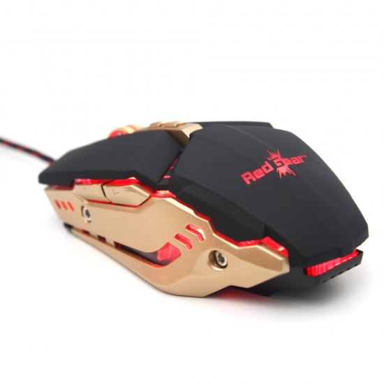 Redgear MT41 Manta 4. in 1 Gaming Combo with Keyboard, Mouse, Headphones and Speed Edition Mousepad.