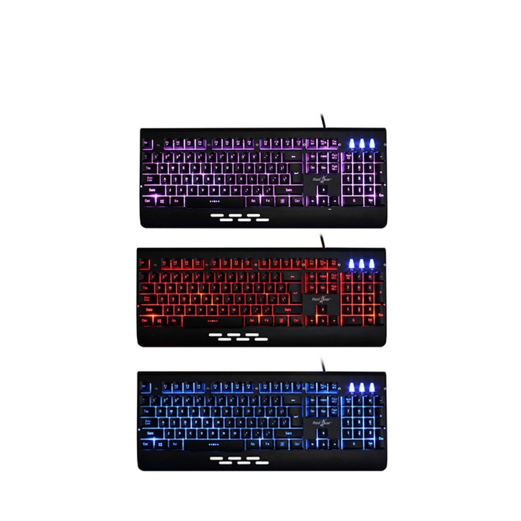 Redgear MT41 Manta 4. in 1 Gaming Combo with Keyboard, Mouse, Headphones and Speed Edition Mousepad.