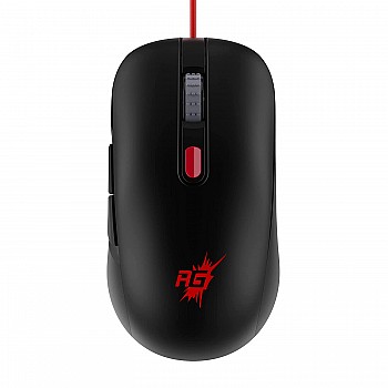 Redgear X12 v2 Wired Gaming Mouse with RGB & Macro (Black)