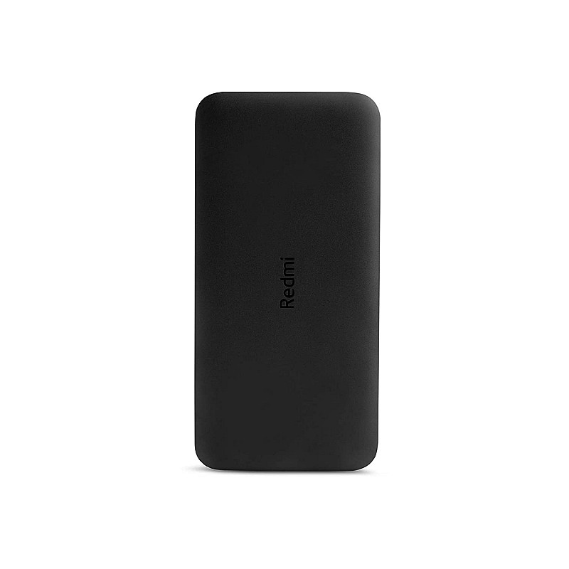 Redmi 10000mAh Fast Charging Slim Lithium Polymer Power Bank (Black, 10W Fast Charging, Dual Ports) Refurbished