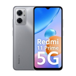 Redmi 11 Prime 5G (Chrome Silver, 6GB RAM, 128GB Storage)