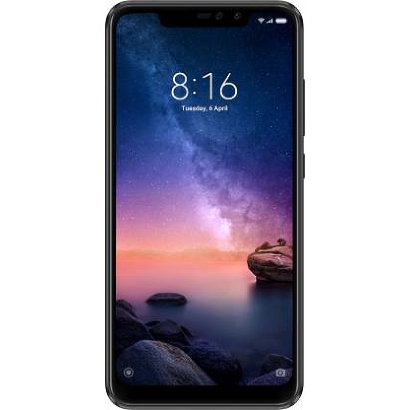 Redmi 6 Pro (Black, 4GB RAM, 64GB Storage) Refurbished