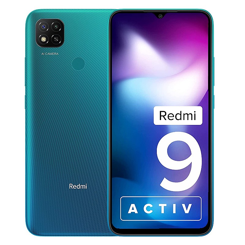 Redmi 9 Active Coral Green, 6GB RAM 128GB Storage (Refurbished)