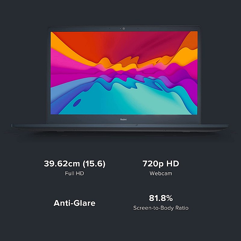 Redmi Book 15 Intel Core I3 11Th Gen/8 Gb/256 Gb Ssd/Windows 11 Home/15.6 Inches (39.62 Cms) Thin and Light Laptop