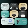 Redmi Buds 6, Dual Driver TWS in Ear Earbuds, 49dB Hybrid Active Noise Cancellation, Spatial Audio, Dual Device Connection, Quad Mic AI ENC, 42 Hrs Playtime, Custom EQ, Wireless Earbuds (Black)