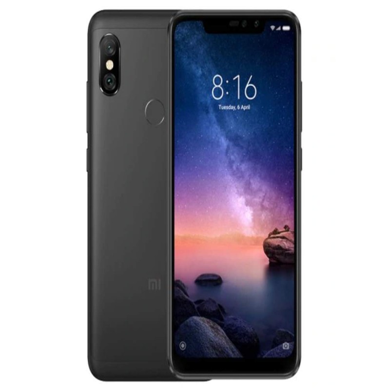 Redmi Mi Note 6 Pro (Black, 6GB RAM, 64GB Storage)-refurbished 