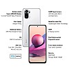 Redmi Note 10S (Frost White, 6GB RAM, 64GB Storage) - Super Amoled Display 64 MP Quad Camera Alexa Built in