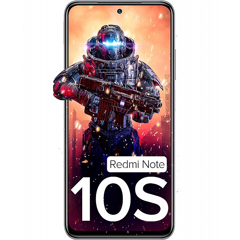 Redmi Note 10S (Frost White, 6GB RAM, 64GB Storage) - Super Amoled Display 64 MP Quad Camera Alexa Built in