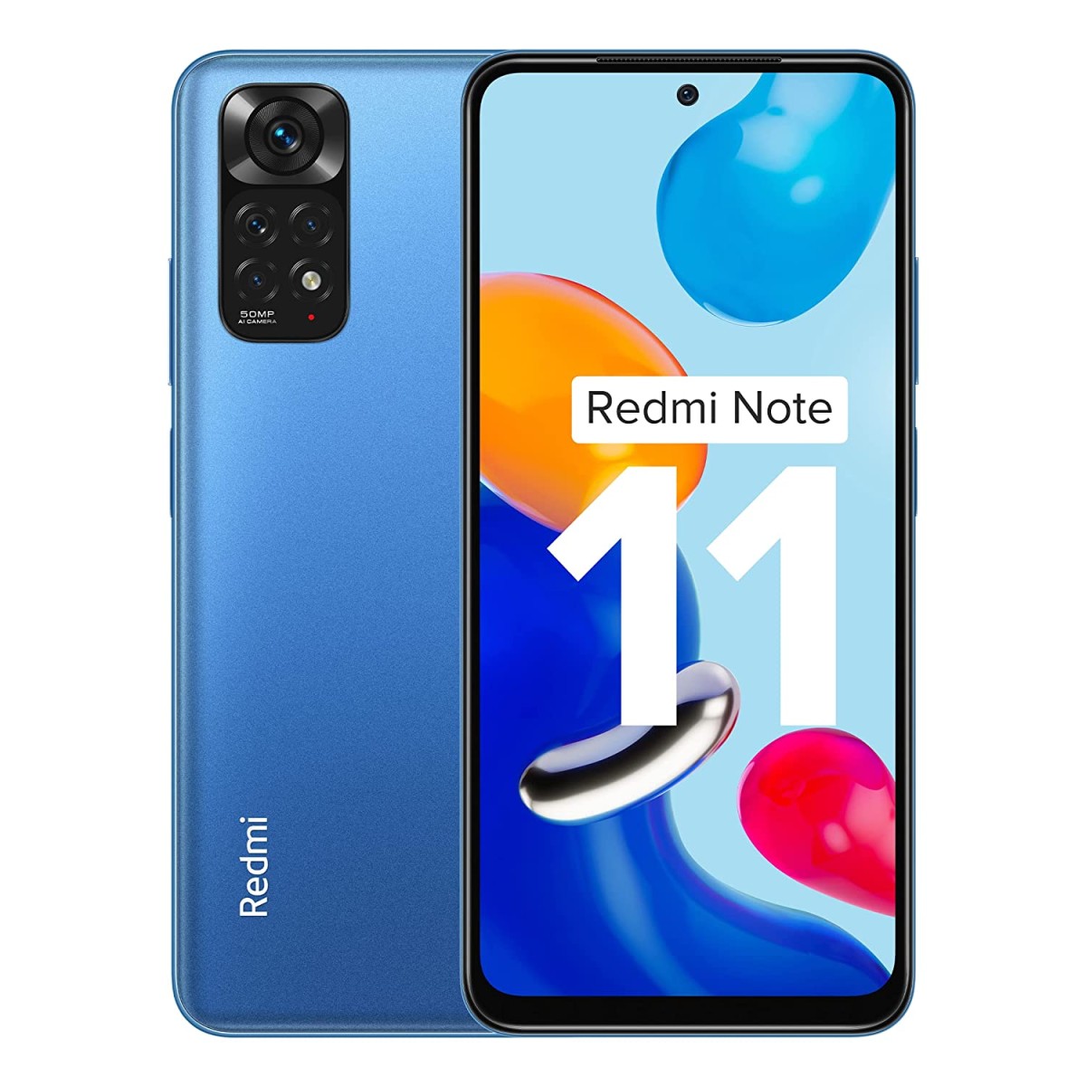 Redmi Note 11 Horizon Blue 6GB RAM 64GB Storage 90Hz FHD+ AMOLED Display (refurbished)