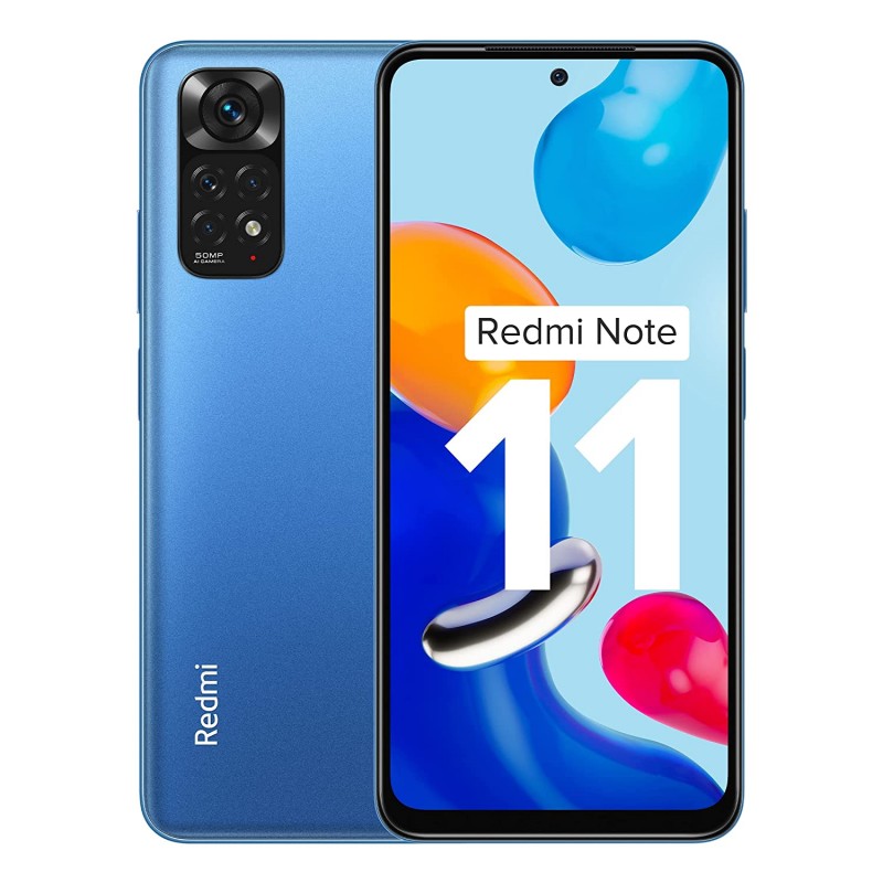 Redmi Note 11 Horizon Blue 6GB RAM 64GB Storage 90Hz FHD+ AMOLED Display (Refurbished)