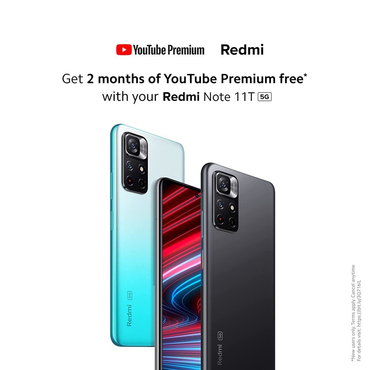 Redmi Note 11T 5G Matte Black 6GB RAM 128GB Storage refurbished