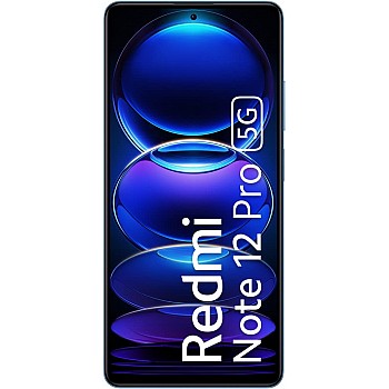 Redmi Note 12 Pro 5G (Glacier Blue, 8GB RAM, 256GB Storage)-refurbished 