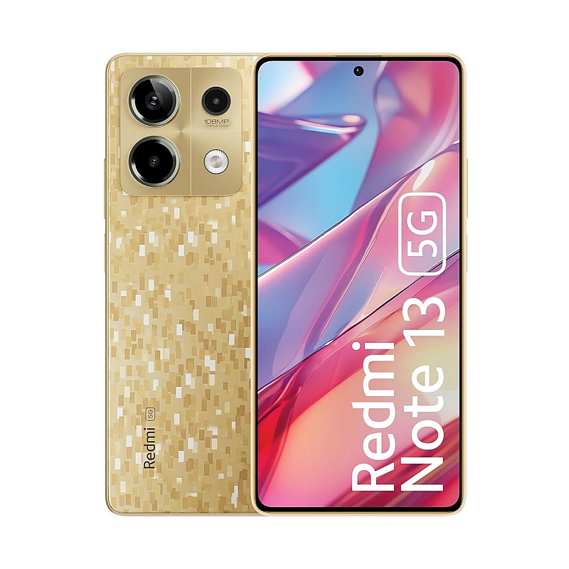 Redmi Note 13 5G ( 6GB RAM, 128GB Storage) | 5G Ready | 120Hz Bezel-Less AMOLED | 7.mm Slimmest Note Ever | 108MP Pro-Grade Camera (Refurbished)